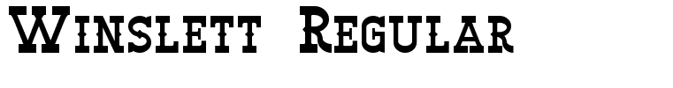 Winslett Regular