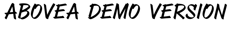 ABOVEA DEMO VERSION Regular