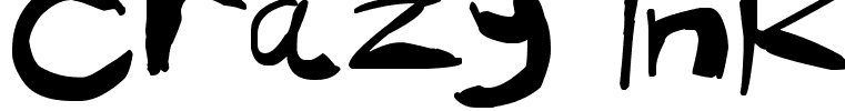 Crazy Ink Splats Regular