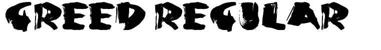 Greed Regular