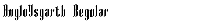 AngloYsgarth Regular
