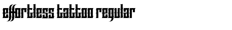 Effortless Tattoo Regular