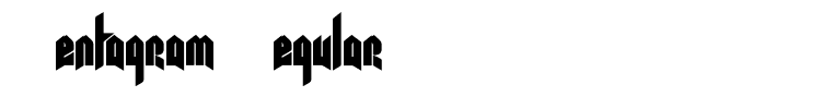 Pentagram Regular