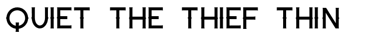 Quiet the Thief Thin
