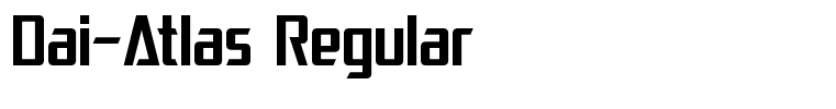Dai-Atlas Regular