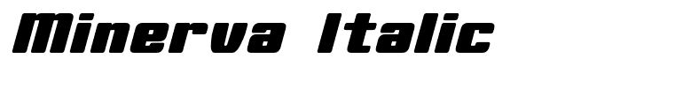 Minerva Italic