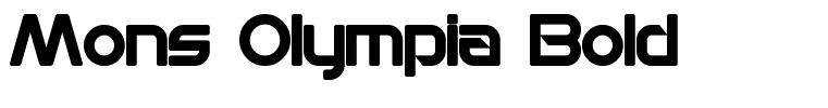 Mons Olympia Bold