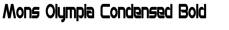 Mons Olympia Condensed Bold