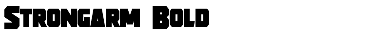 Strongarm Bold