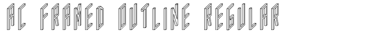AC Framed Outline Regular