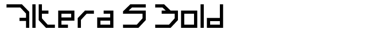 Altera 5 Bold