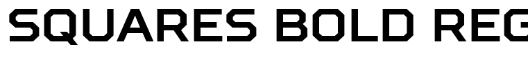 Squares Bold Regular