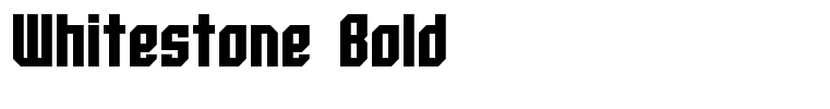 Whitestone Bold