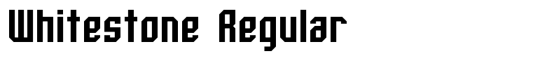 Whitestone Regular