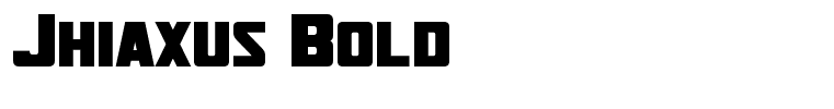 Jhiaxus Bold