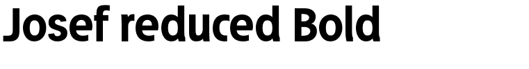 Josef reduced Bold