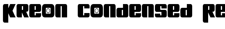 Kreon Condensed Regular