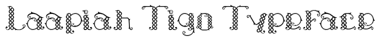 Laapiah Tigo Typeface Regular