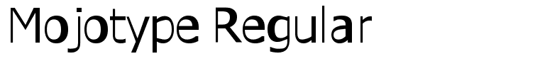 Mojotype Regular