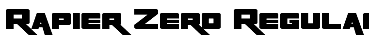 Rapier Zero Regular