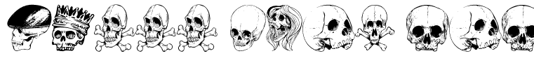 SKULL FONT Regular