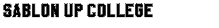 Sablon Up College