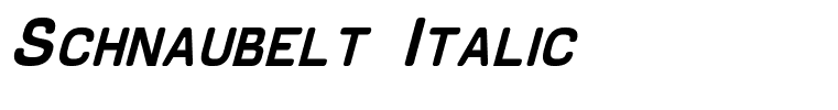 Schnaubelt Italic