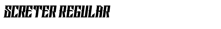 Screter Regular