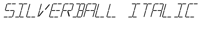Silverball Italic