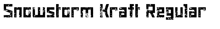Snowstorm Kraft Regular