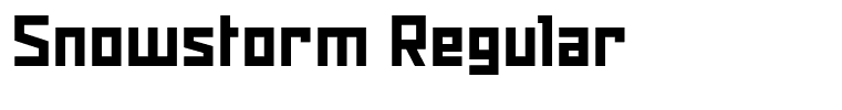 Snowstorm Regular