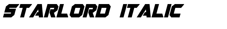 Starlord Italic
