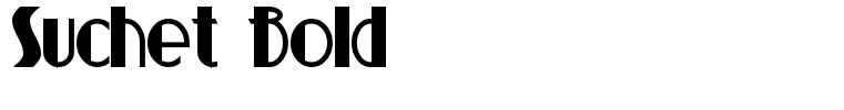 Suchet Bold
