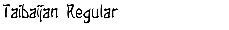 Taibaijan Regular