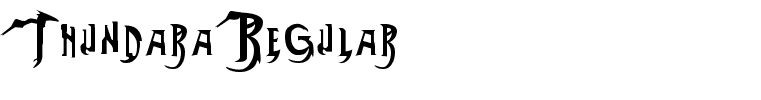 Thundara Regular