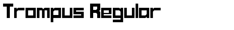 Trompus Regular