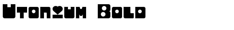 Utonium Bold