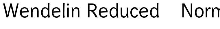 Wendelin Reduced 55 Normal