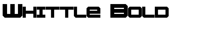 Whittle Bold