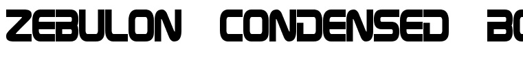 Zebulon Condensed Bold