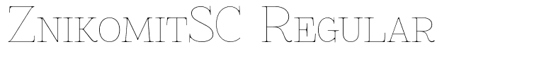 ZnikomitSC Regular