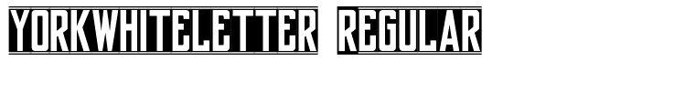 yorkwhiteletter Regular