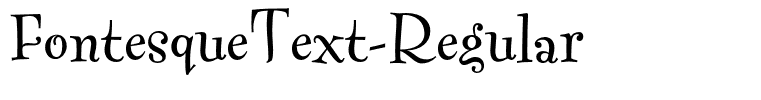 FontesqueText-Regular