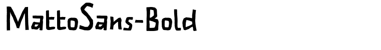 MattoSans-Bold