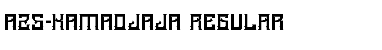 A25-KAMADJAJA Regular
