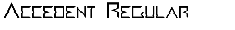 Accedent Regular