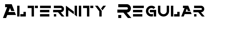 Alternity Regular