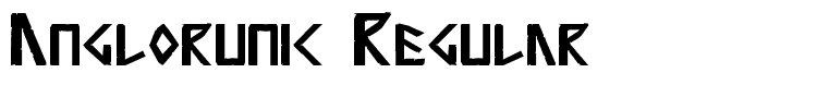Anglorunic Regular