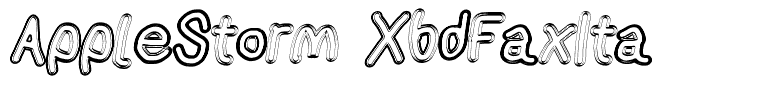 AppleStorm XbdFaxIta