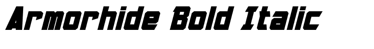 Armorhide Bold Italic